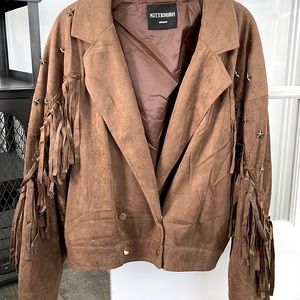 Kittenish Fringe jacket